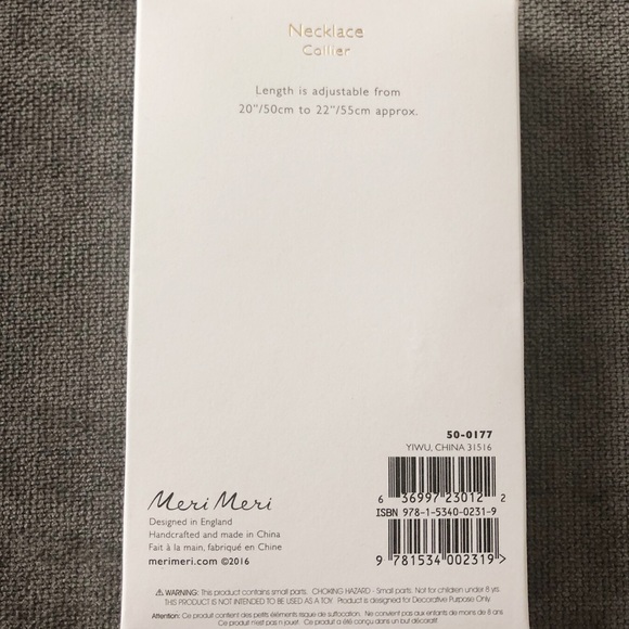 BOGOF Meri Meri Seahorse Necklace - Picture 2 of 2